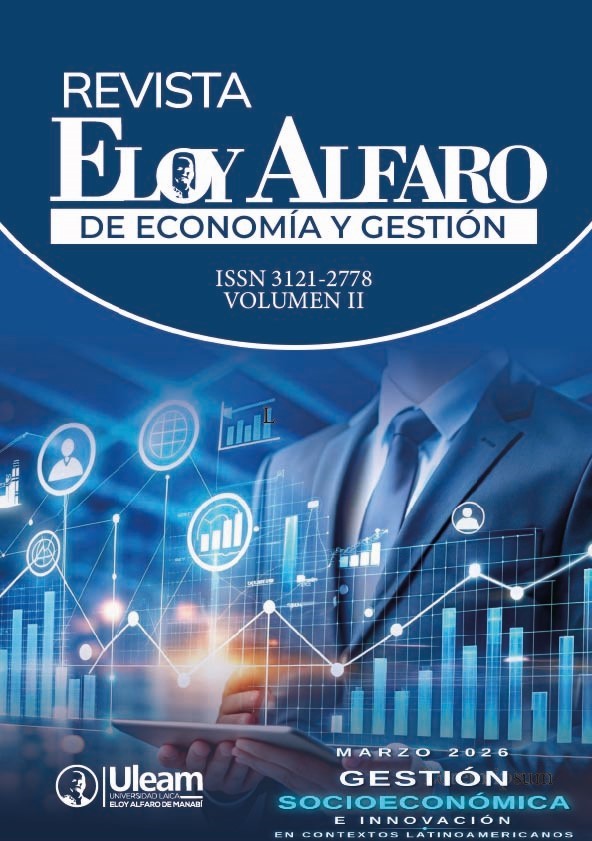 					Ver Vol. 2 Núm. 1 (2026): Revista Científica y Arbitrada de la Facultad de Ciencias Sociales, Derecho y Bienestar “Eloy Alfaro de Economía y Gestión”
				